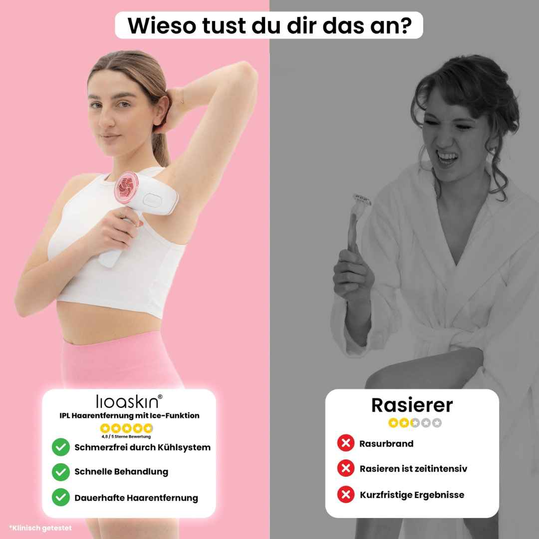 Dauerhafte Haarentfernung von Körper & Intimbehaarung