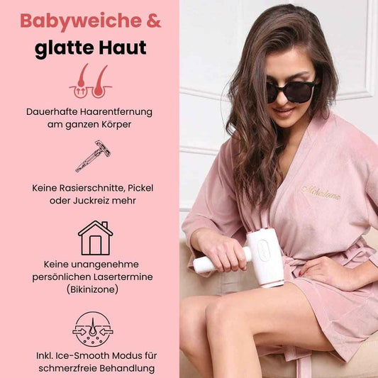 Dauerhafte Haarentfernung von Körper & Intimbehaarung